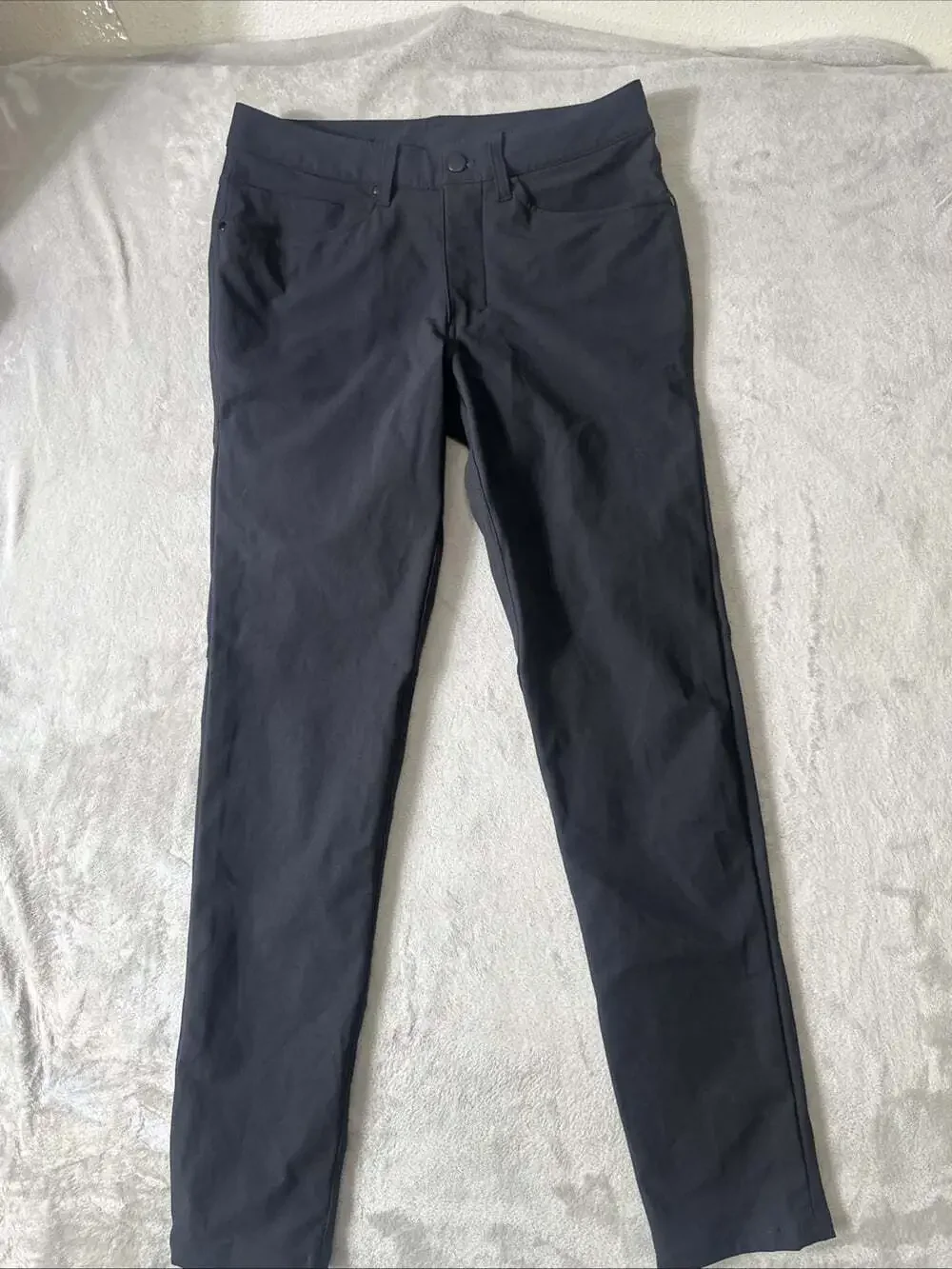 Lululemon ABC Classic Fit 5 Pocket Pants Men’s 29x31 Black Warpstreme